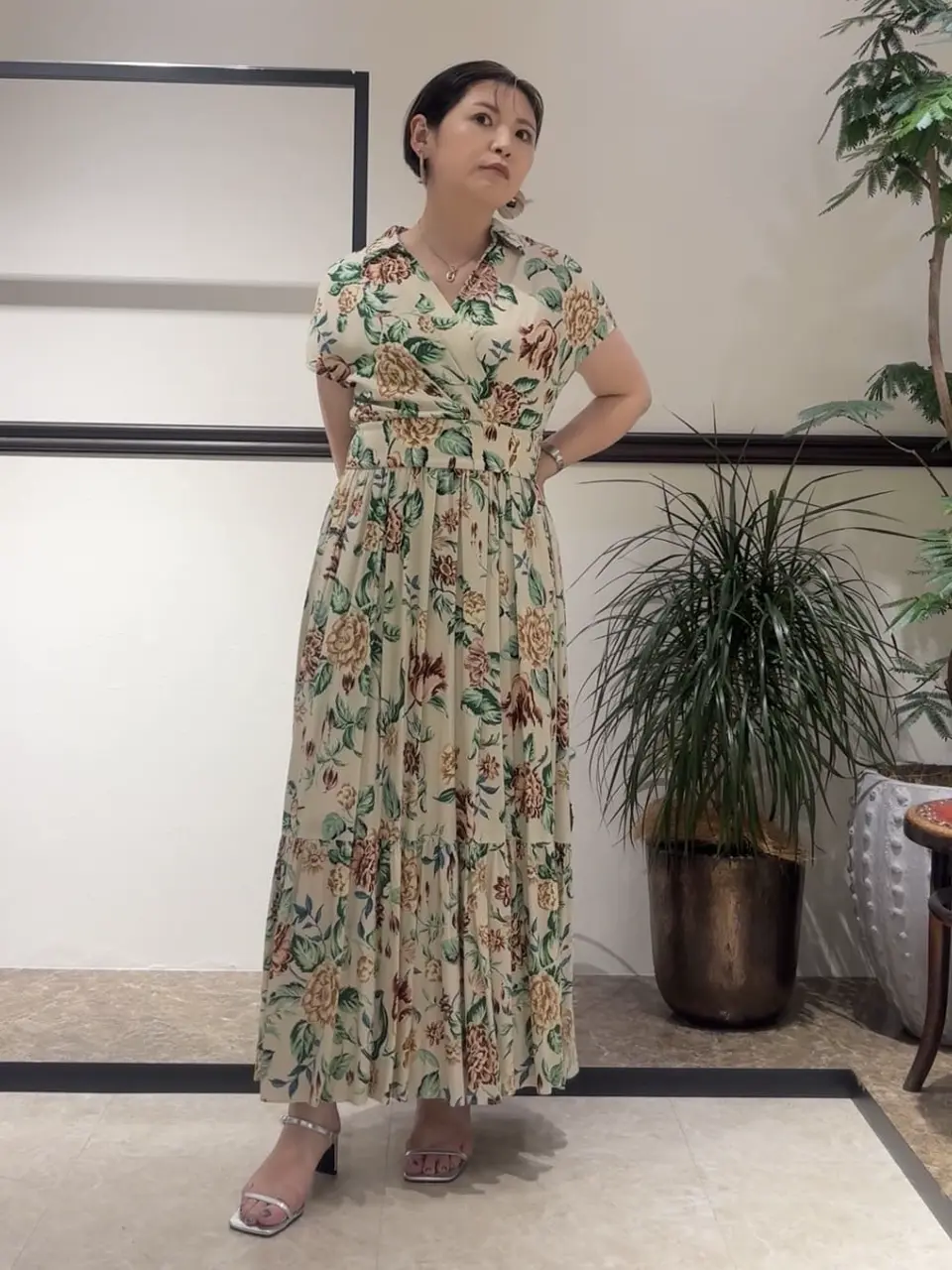 GRACE CONTINENTAL N.YURI コーディネート画像