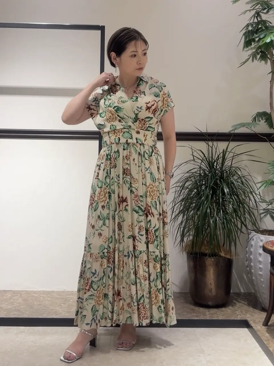 GRACE CONTINENTAL N.YURI コーディネート画像