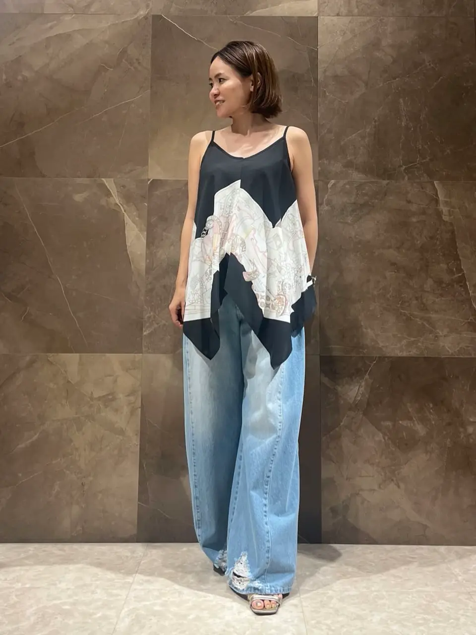 GRACE CONTINENTAL 穐山　香織 コーディネート画像