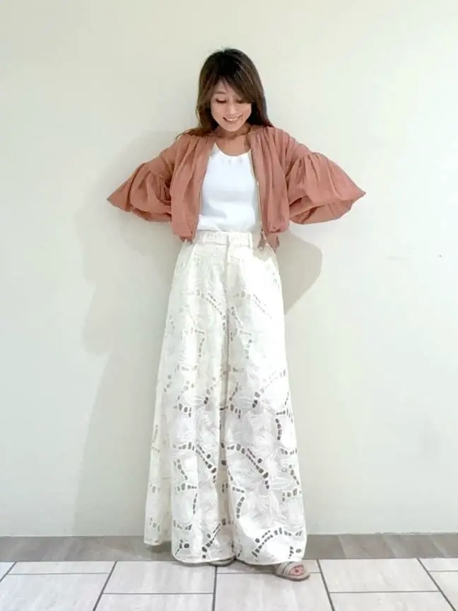 GRACE CONTINENTAL yukimi yonee コーディネート画像