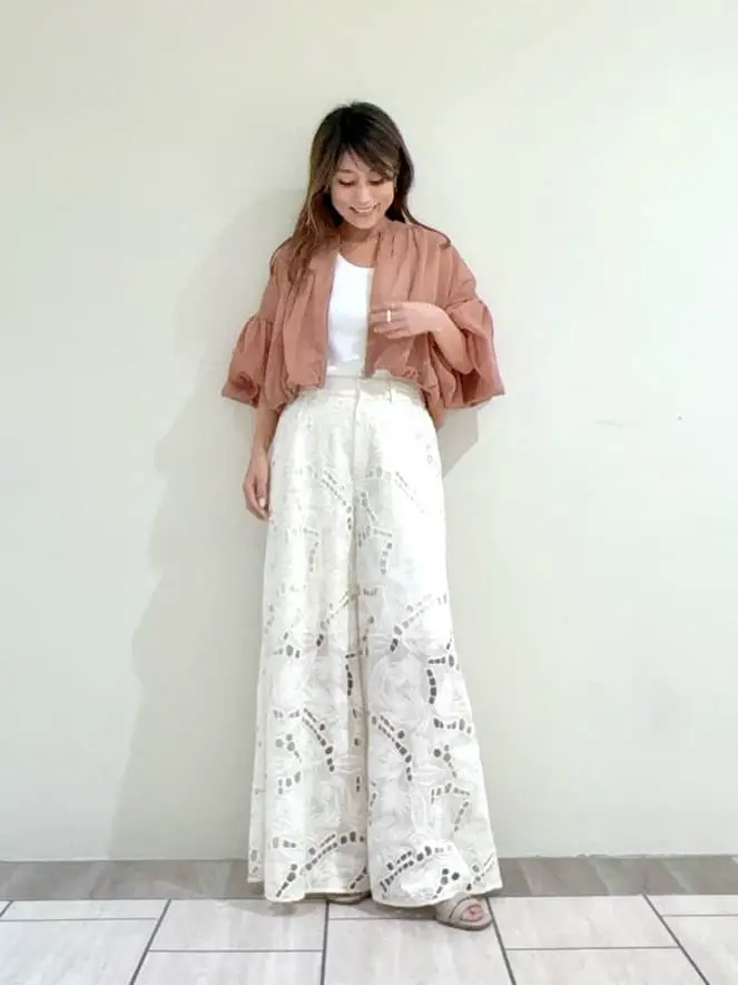 GRACE CONTINENTAL yukimi yonee コーディネート画像