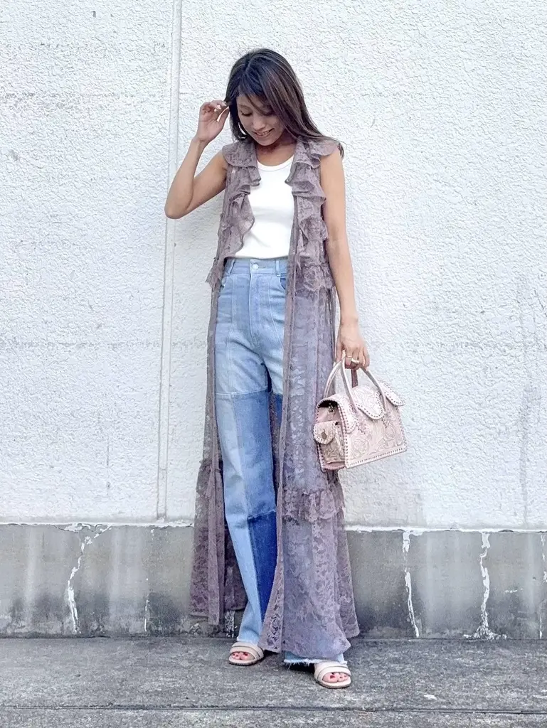 GRACE CONTINENTAL yukimi yonee コーディネート画像