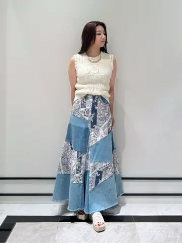 GRACE CONTINENTAL MOMOKO コーディネート画像