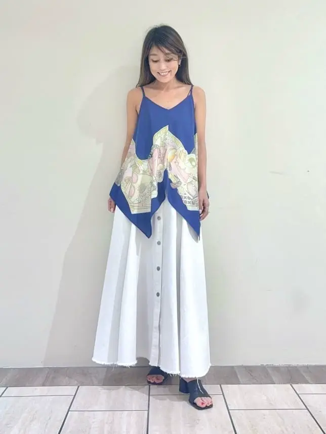 GRACE CONTINENTAL yukimi yonee コーディネート画像