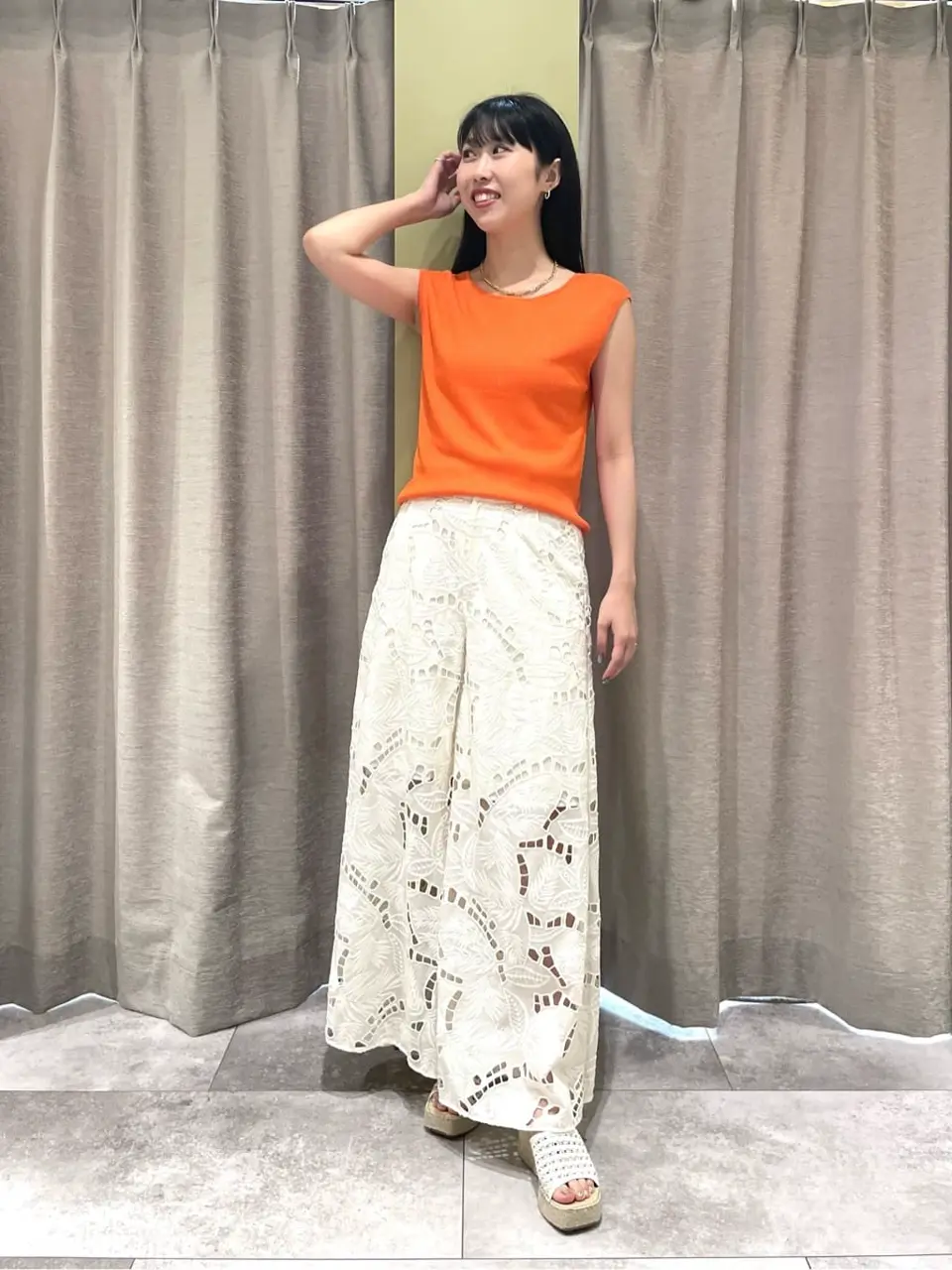 GRACE CONTINENTAL 端場　わかな コーディネート画像