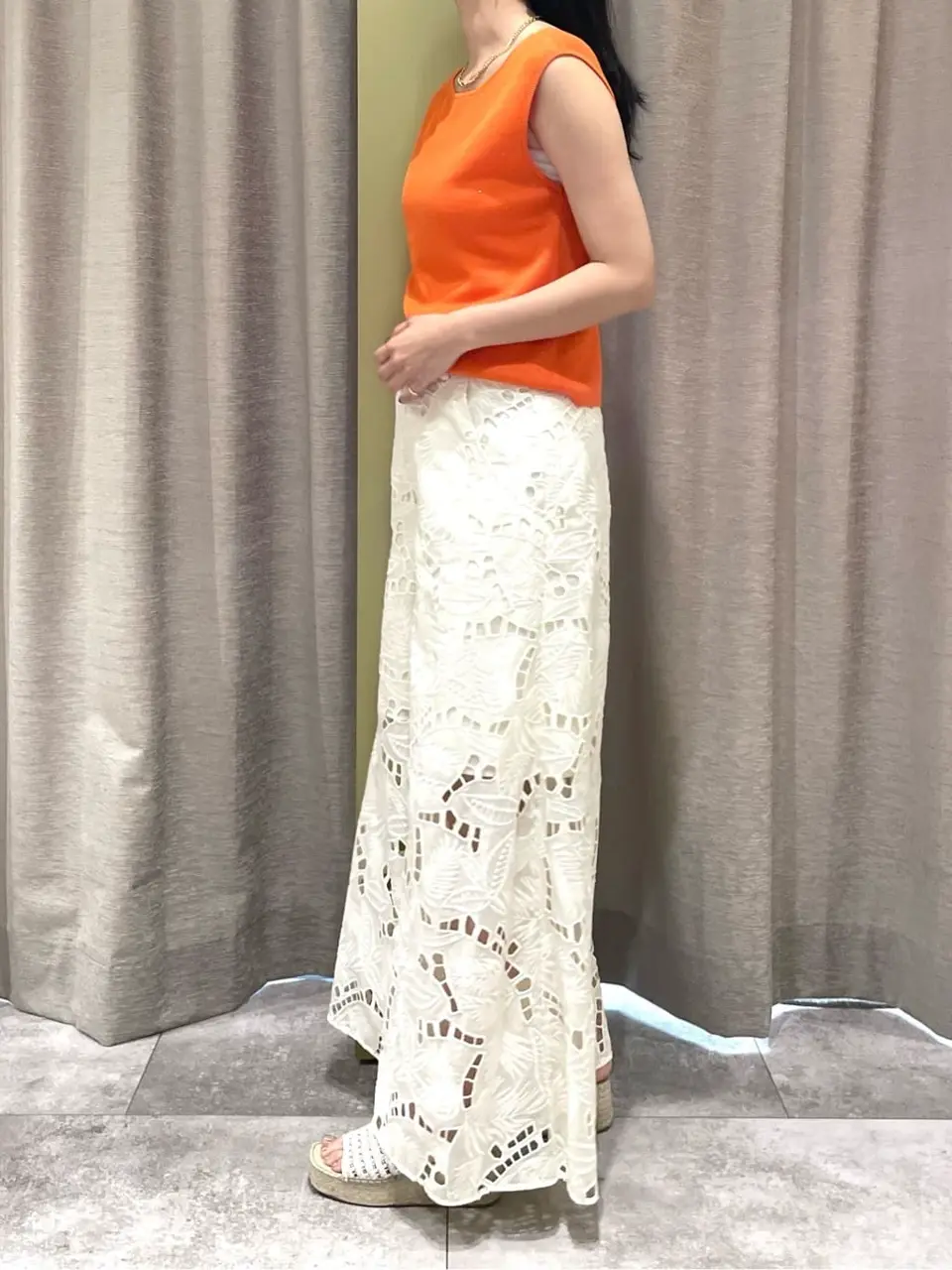 GRACE CONTINENTAL 端場　わかな コーディネート画像