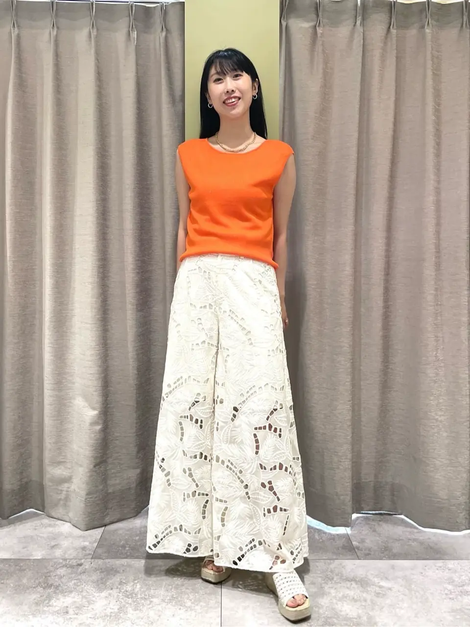 GRACE CONTINENTAL 端場　わかな コーディネート画像