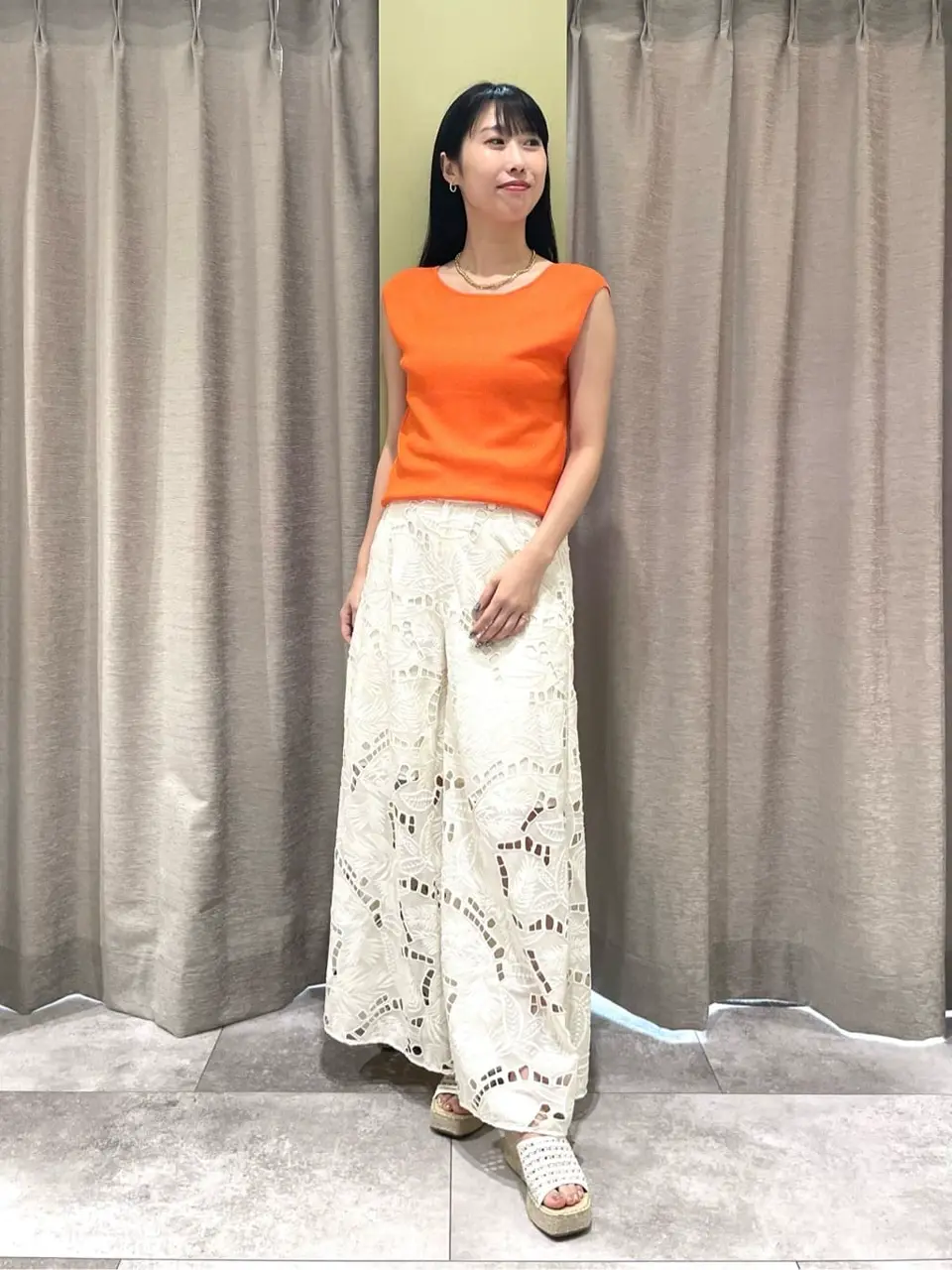 GRACE CONTINENTAL 端場　わかな コーディネート画像