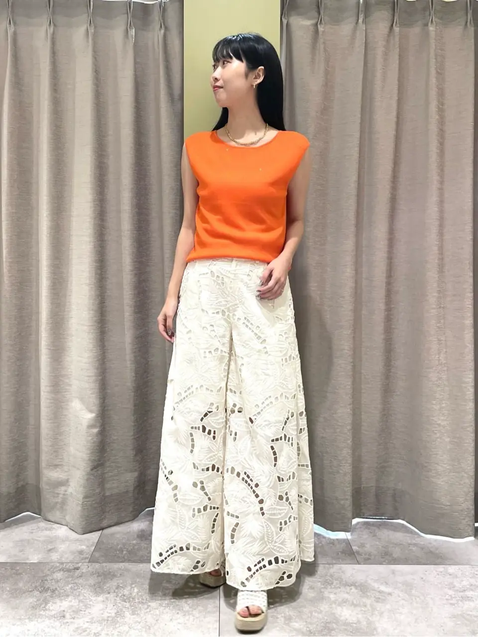 GRACE CONTINENTAL 端場　わかな コーディネート画像