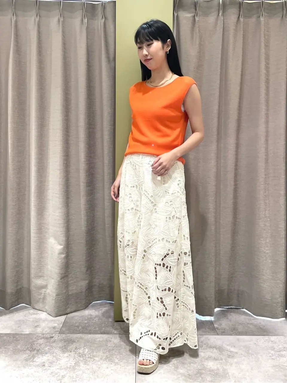 GRACE CONTINENTAL 端場　わかな コーディネート画像