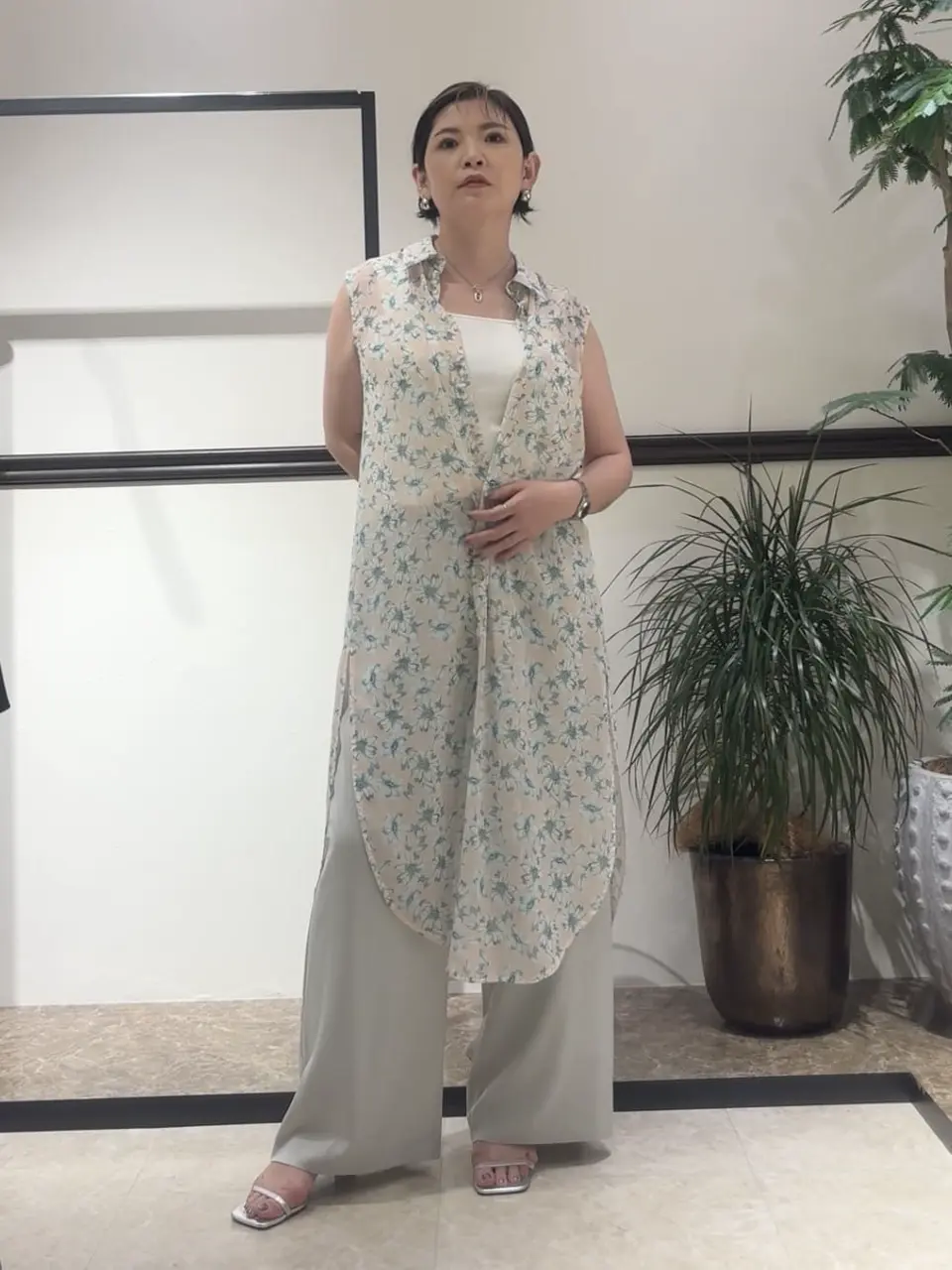 GRACE CONTINENTAL N.YURI コーディネート画像