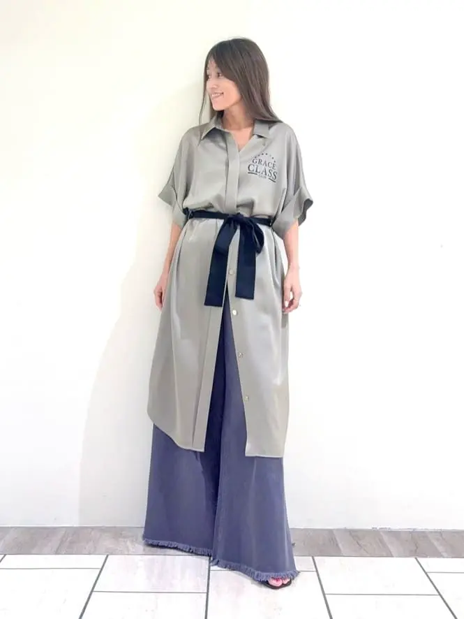 GRACE CONTINENTAL yukimi yonee コーディネート画像