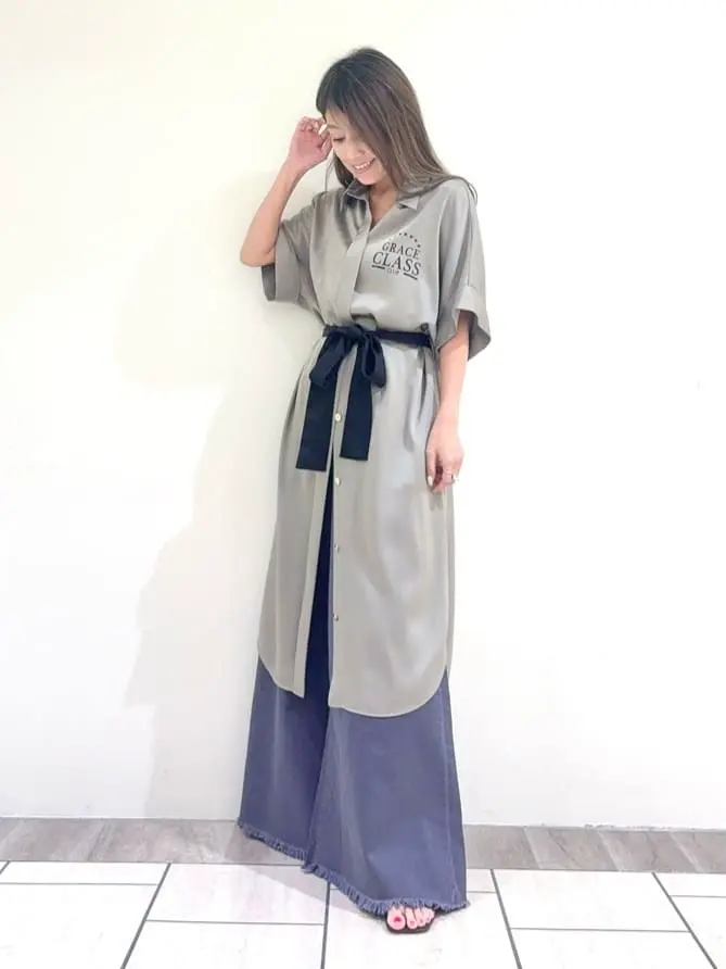 GRACE CONTINENTAL yukimi yonee コーディネート画像