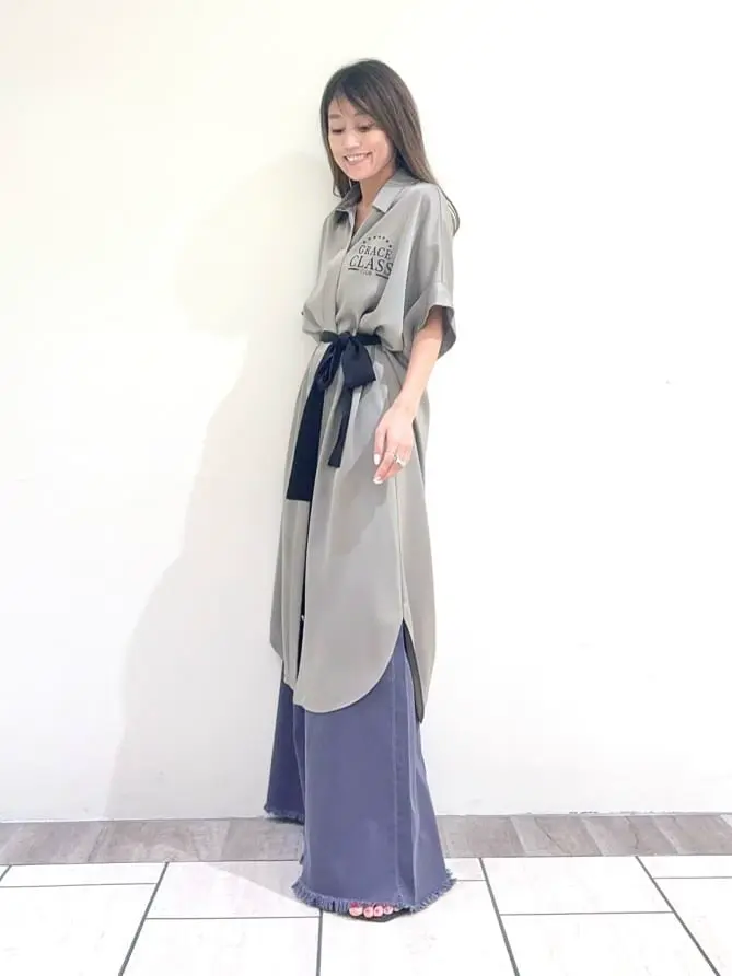 GRACE CONTINENTAL yukimi yonee コーディネート画像