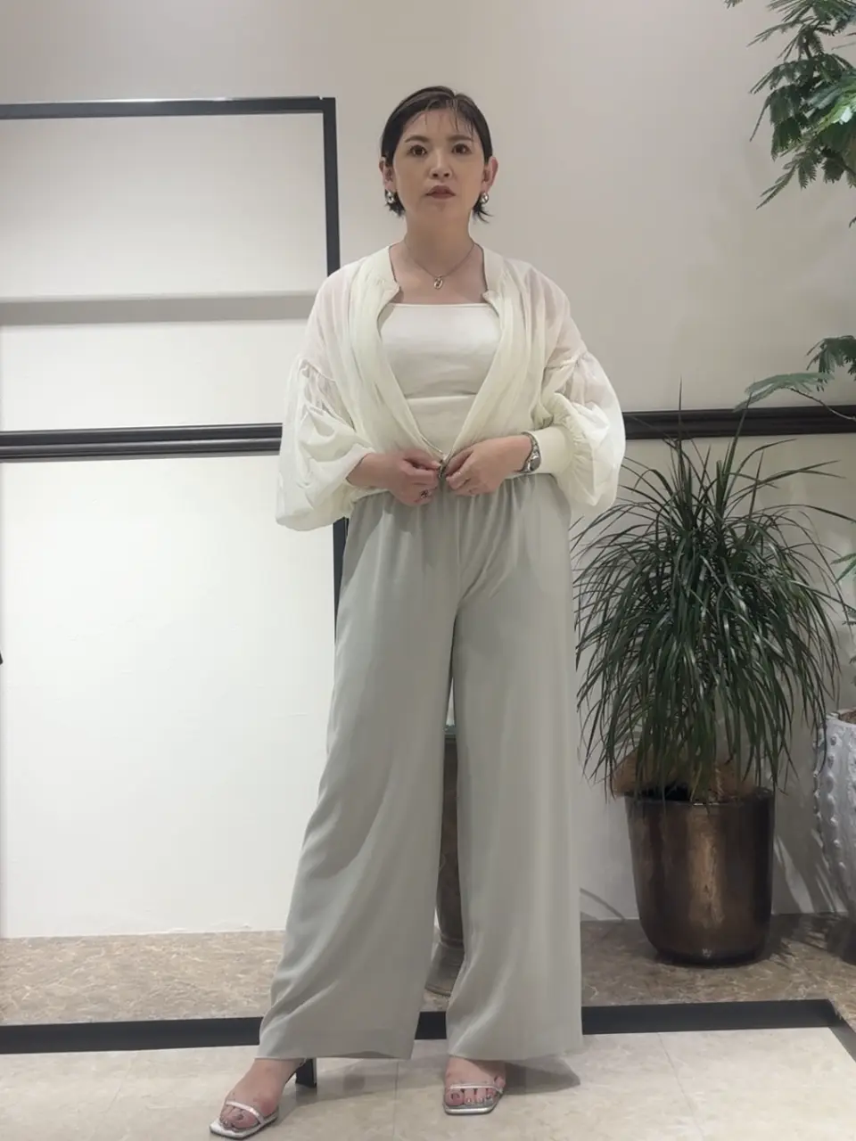 GRACE CONTINENTAL N.YURI コーディネート画像