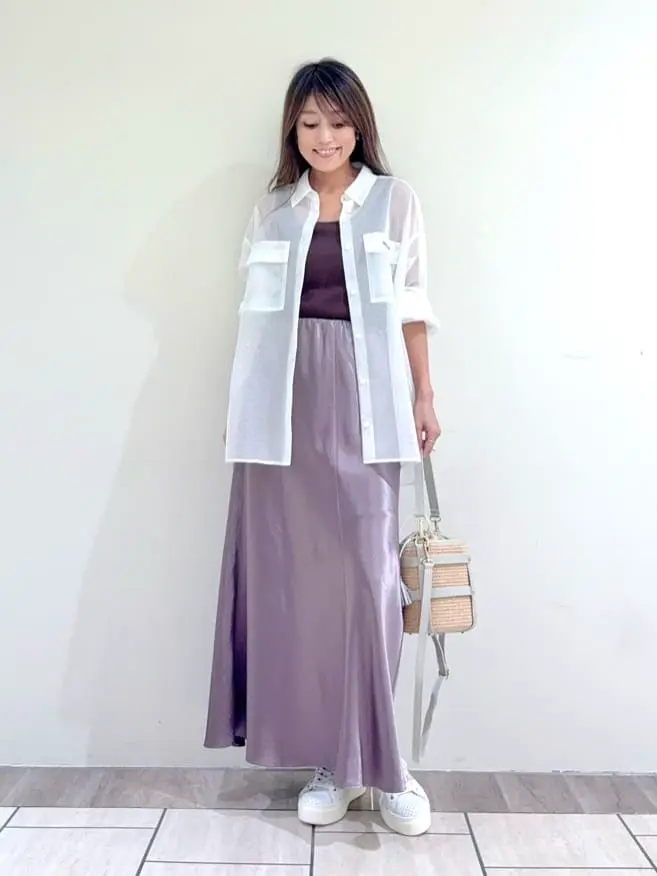 GRACE CONTINENTAL yukimi yonee コーディネート画像