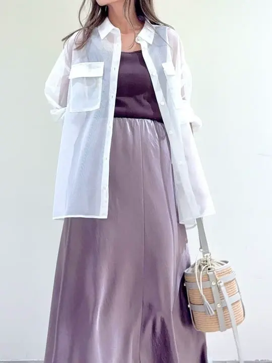 GRACE CONTINENTAL yukimi yonee コーディネート画像