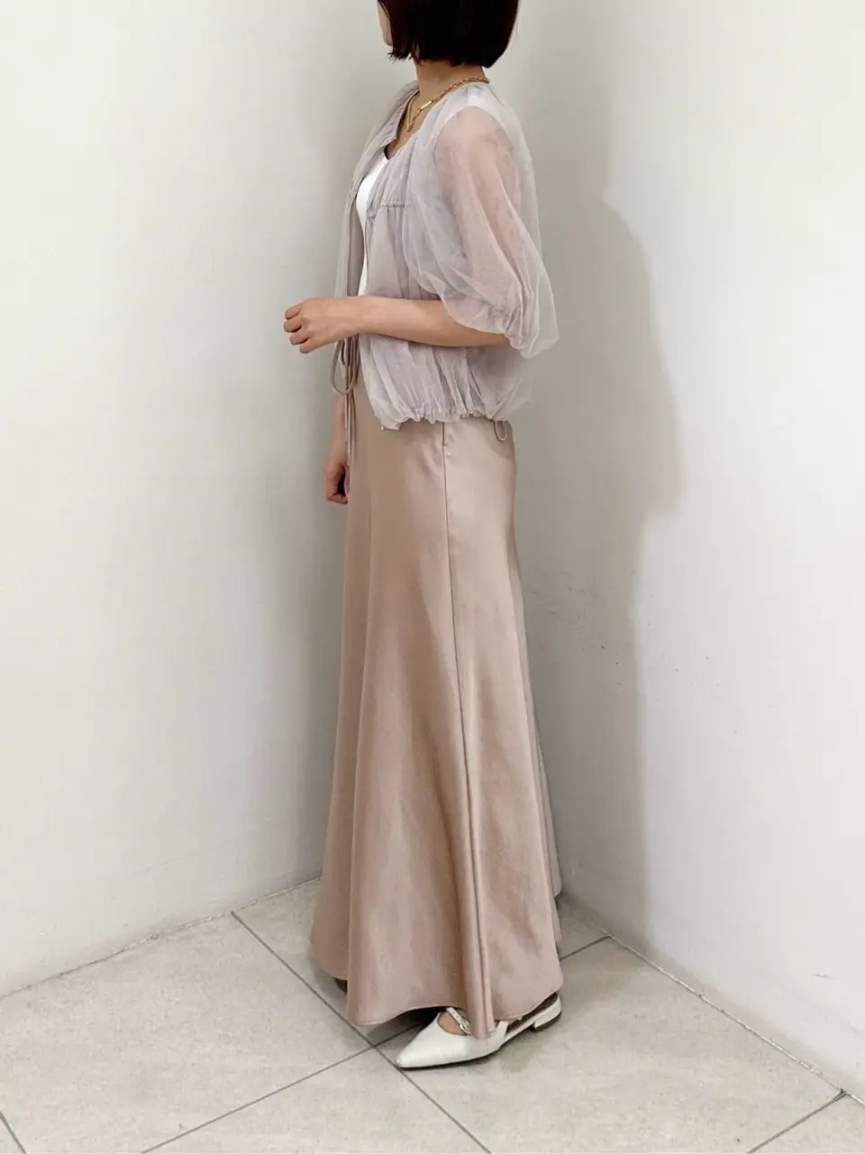 GRACE CONTINENTAL MORITA AI コーディネート画像