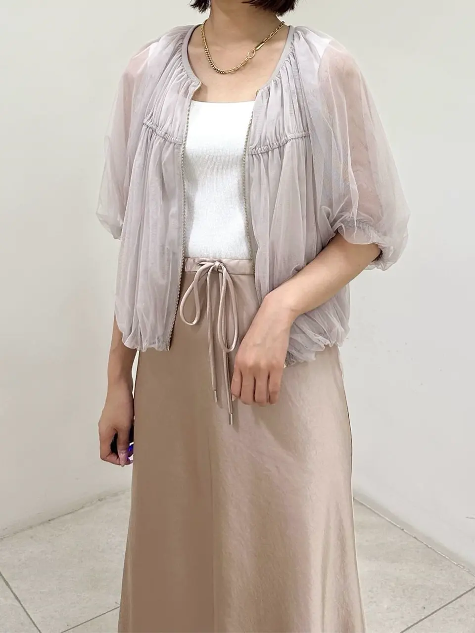 GRACE CONTINENTAL MORITA AI コーディネート画像