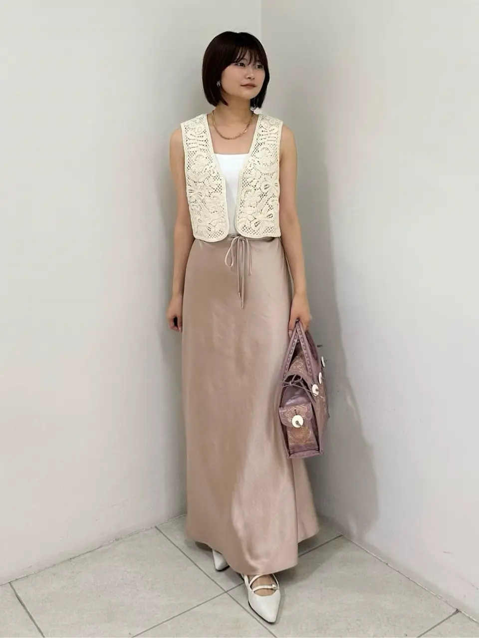 GRACE CONTINENTAL MORITA AI コーディネート画像