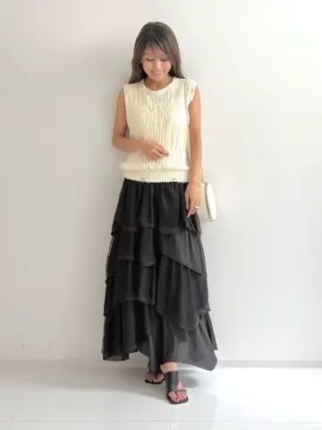 GRACE CONTINENTAL yukimi yonee コーディネート画像