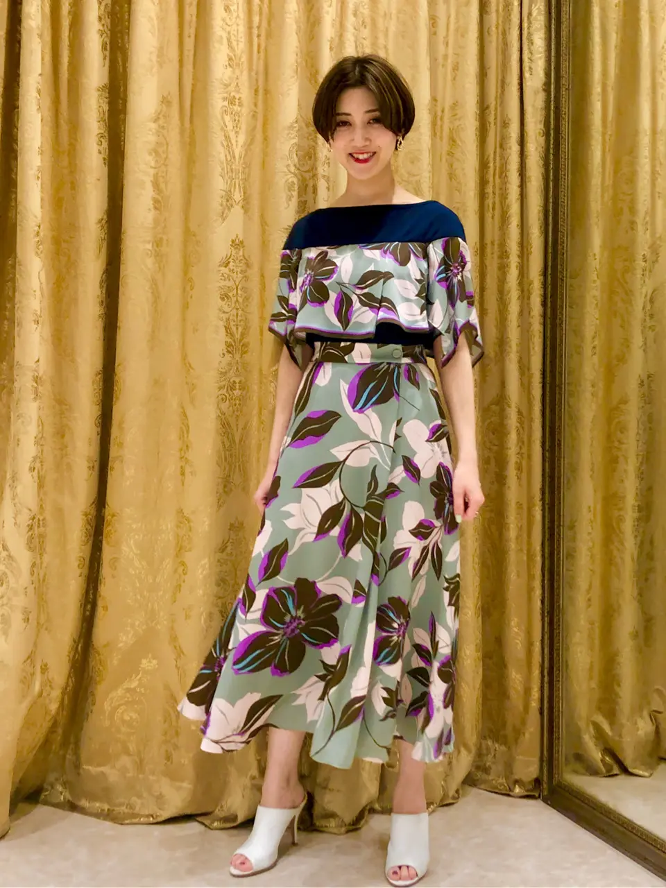 GRACE CONTINENTAL A.FUKUDA コーディネート画像