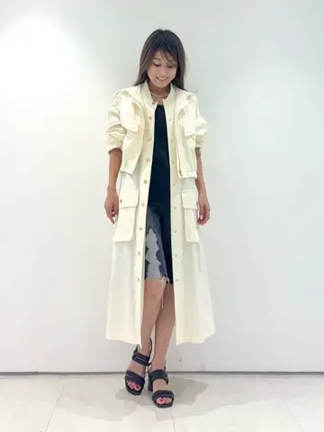 GRACE CONTINENTAL yukimi yonee コーディネート画像