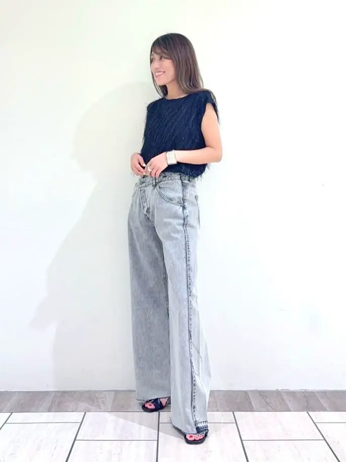 GRACE CONTINENTAL yukimi yonee コーディネート画像