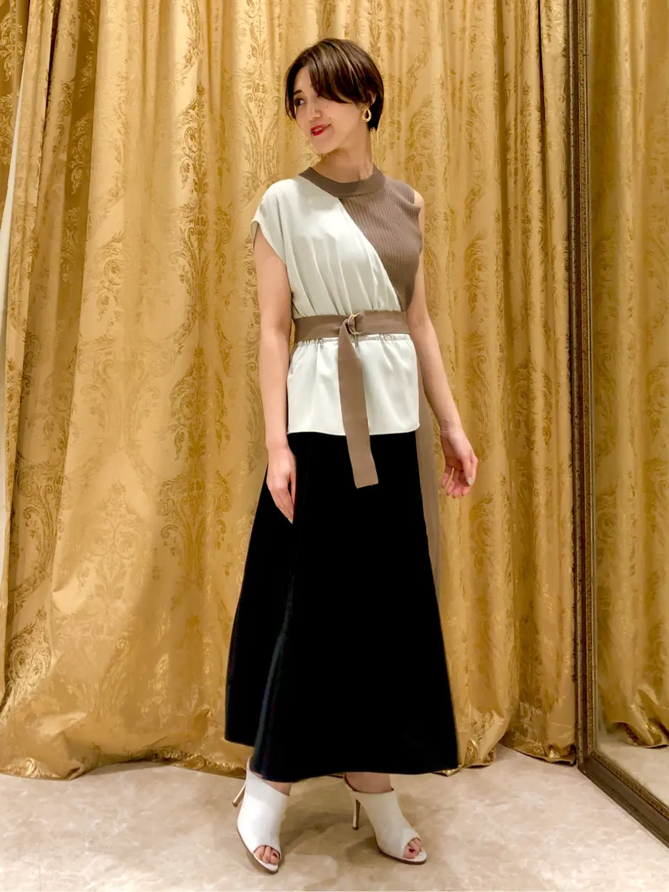 GRACE CONTINENTAL A.FUKUDA コーディネート画像