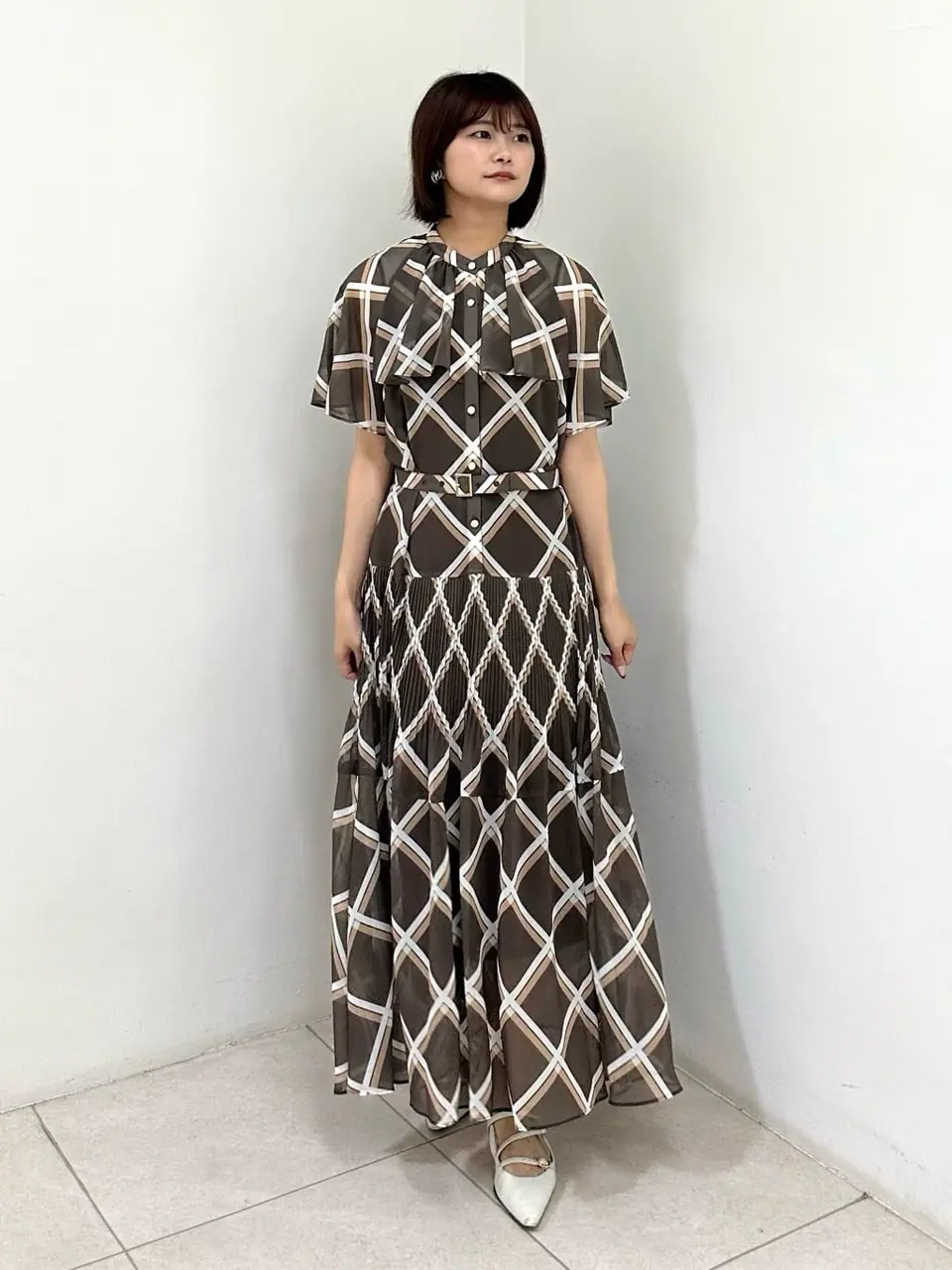 GRACE CONTINENTAL MORITA AI コーディネート画像