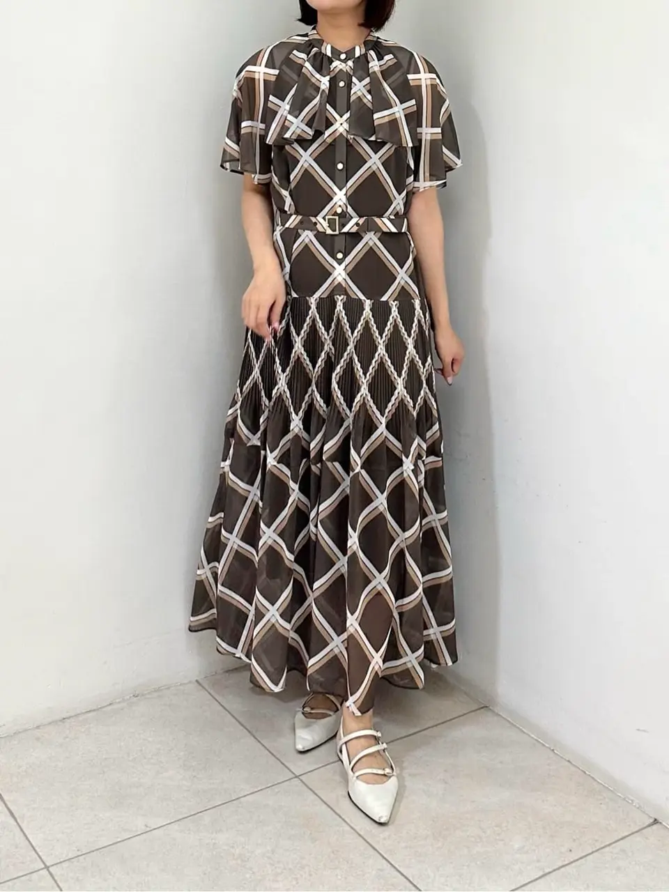 GRACE CONTINENTAL MORITA AI コーディネート画像