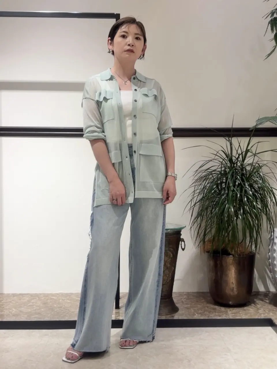 GRACE CONTINENTAL N.YURI コーディネート画像