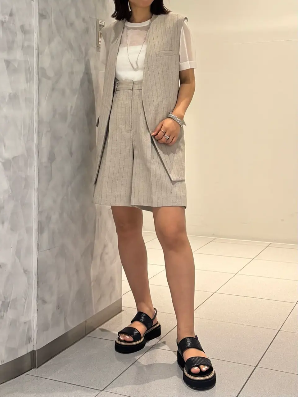 GRACE CONTINENTAL 岩永 春佳 コーディネート画像