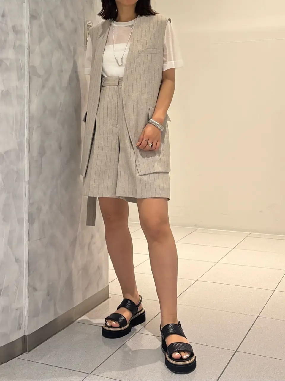 GRACE CONTINENTAL 岩永 春佳 コーディネート画像