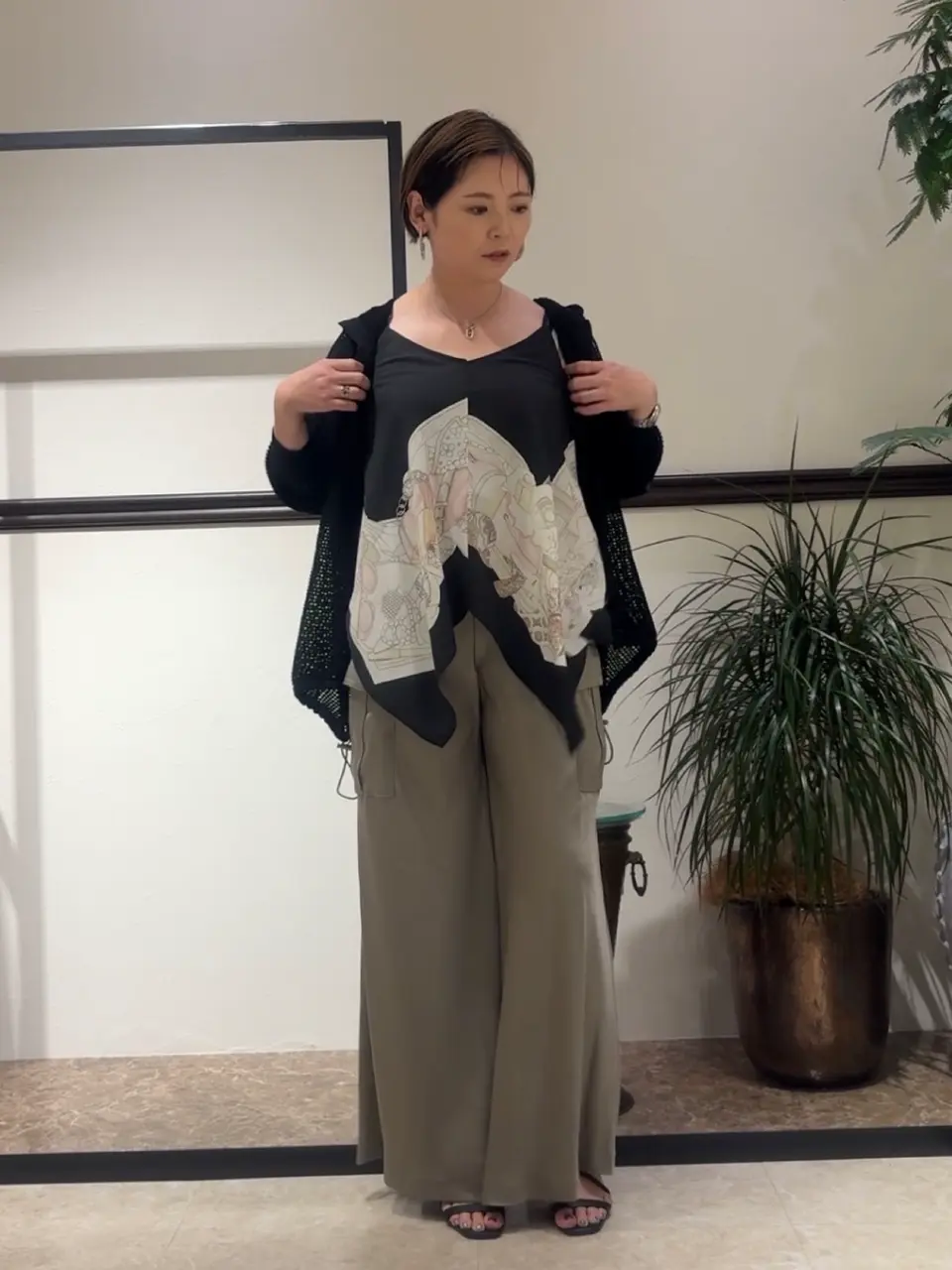 GRACE CONTINENTAL N.YURI コーディネート画像