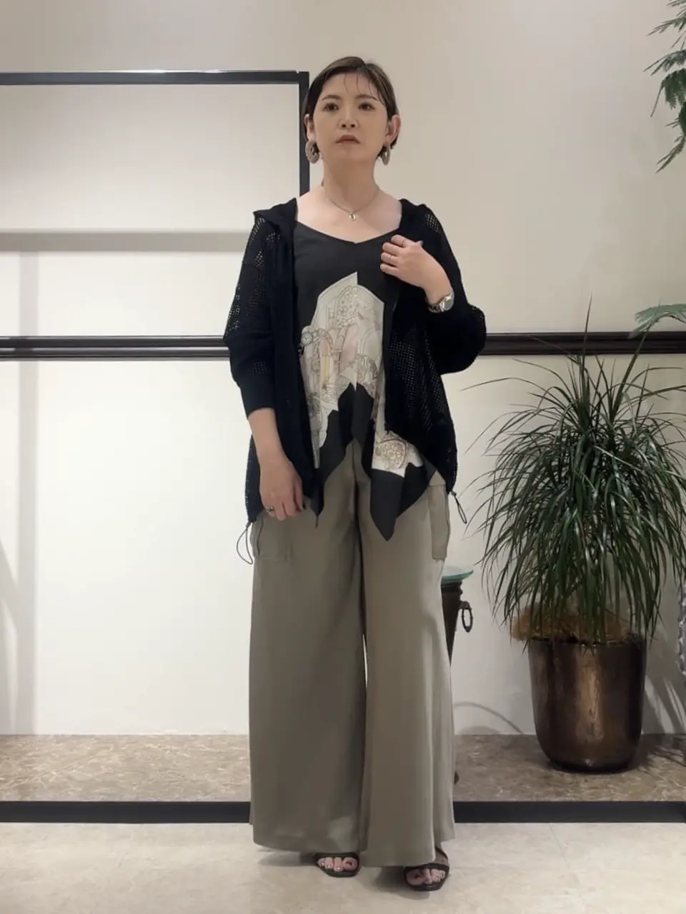 GRACE CONTINENTAL N.YURI コーディネート画像