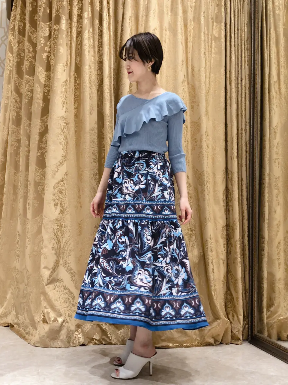 GRACE CONTINENTAL A.FUKUDA コーディネート画像