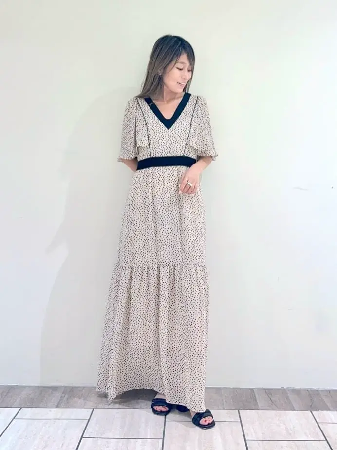 GRACE CONTINENTAL yukimi yonee コーディネート画像