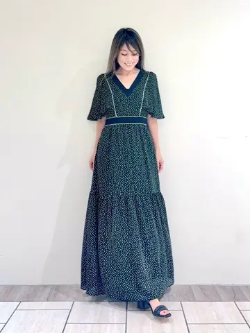 GRACE CONTINENTAL yukimi yonee コーディネート画像