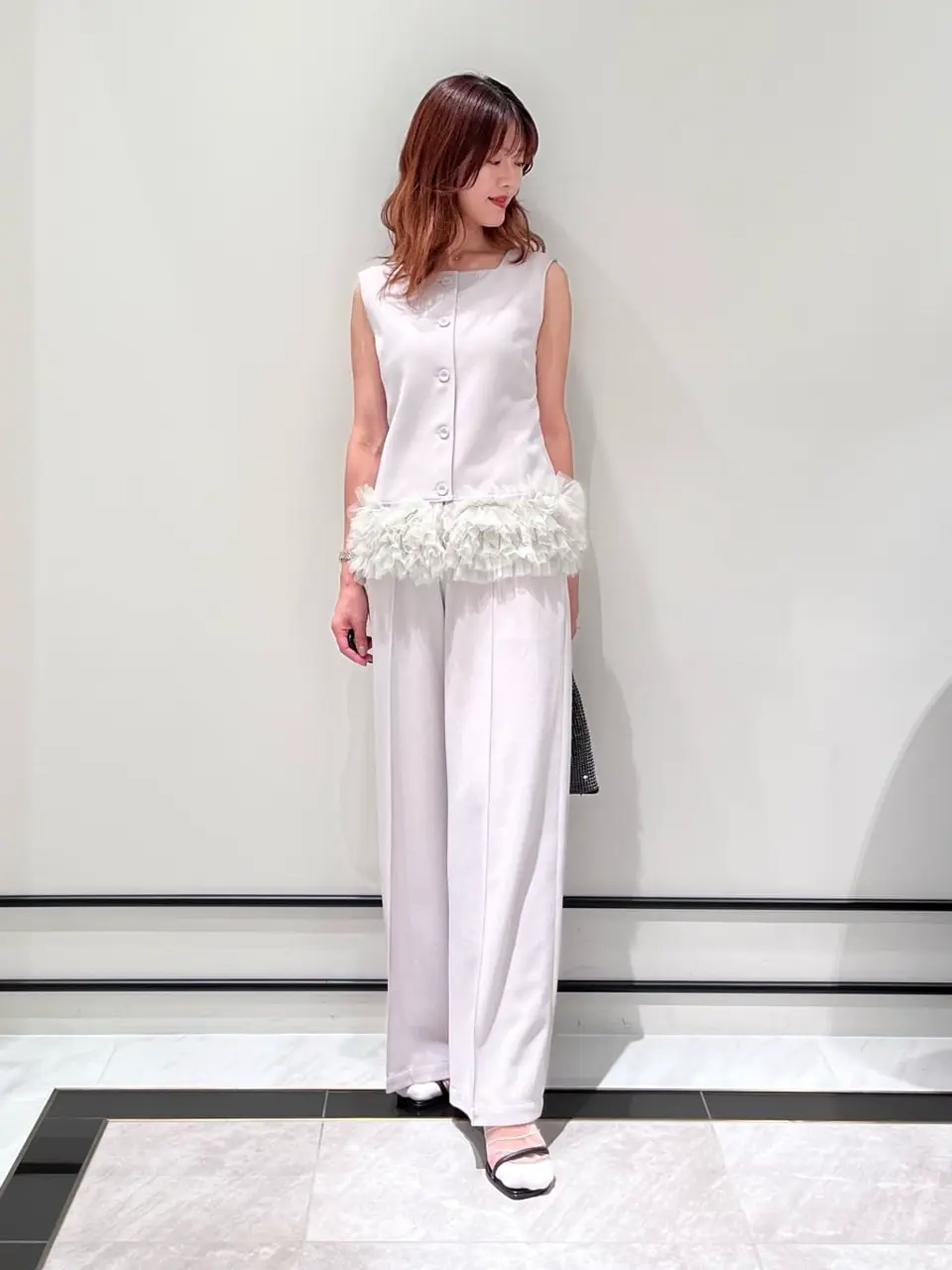 チュールヘムカットトップ レディース チュールヘムカットトップ / GRACE CONTINENTAL | GRACE