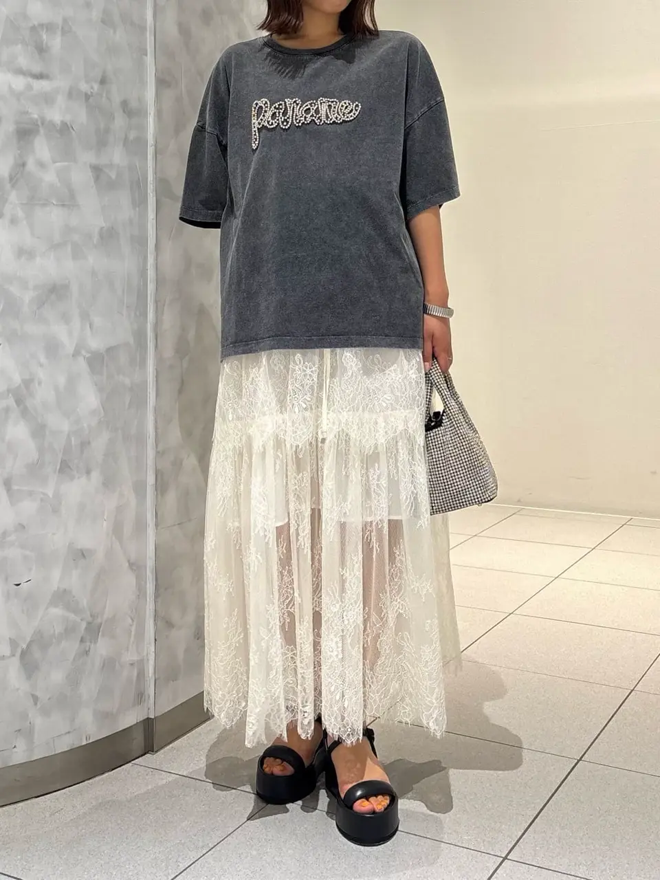 GRACE CONTINENTAL 岩永 春佳 コーディネート画像