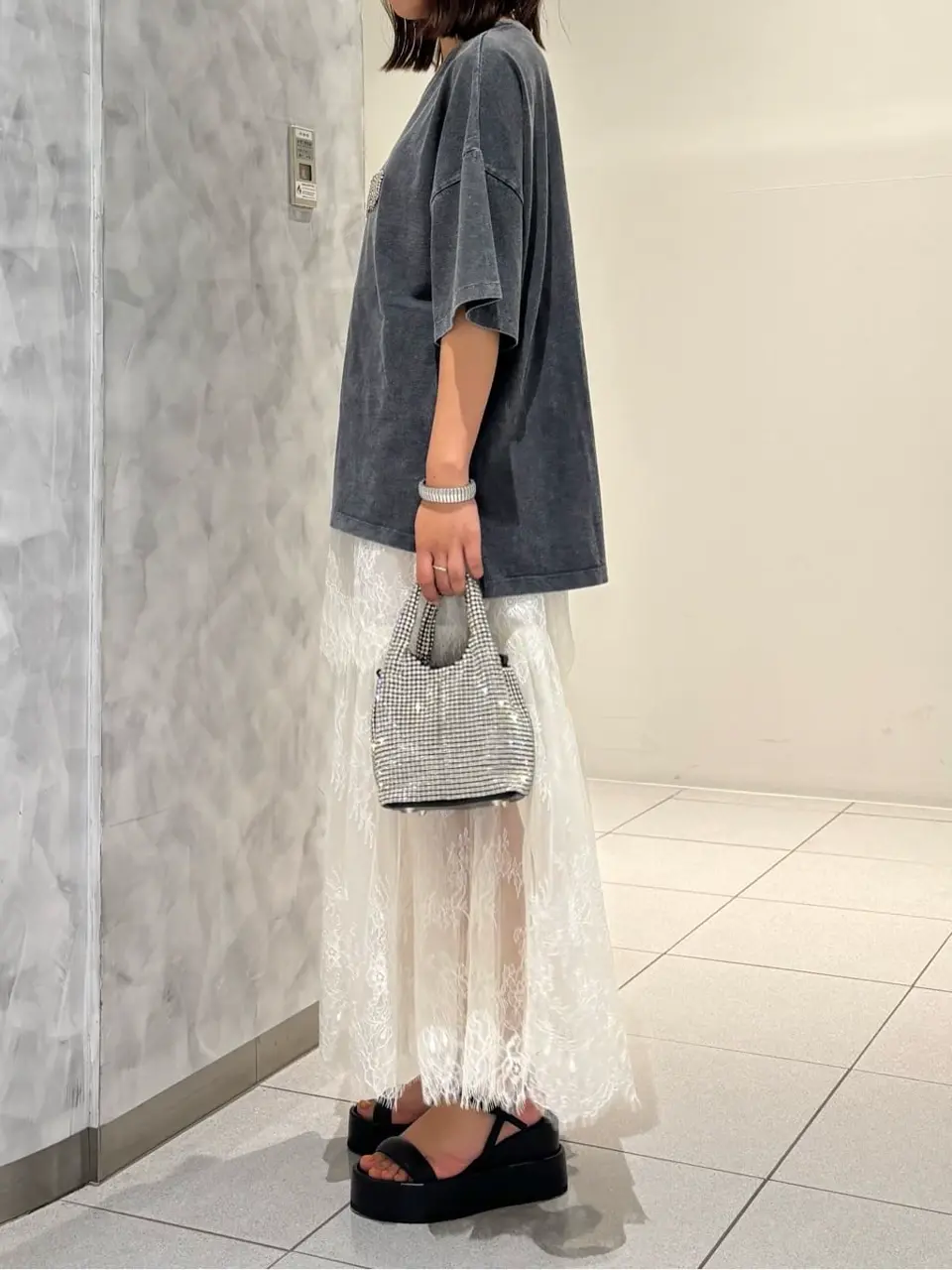 GRACE CONTINENTAL 岩永 春佳 コーディネート画像