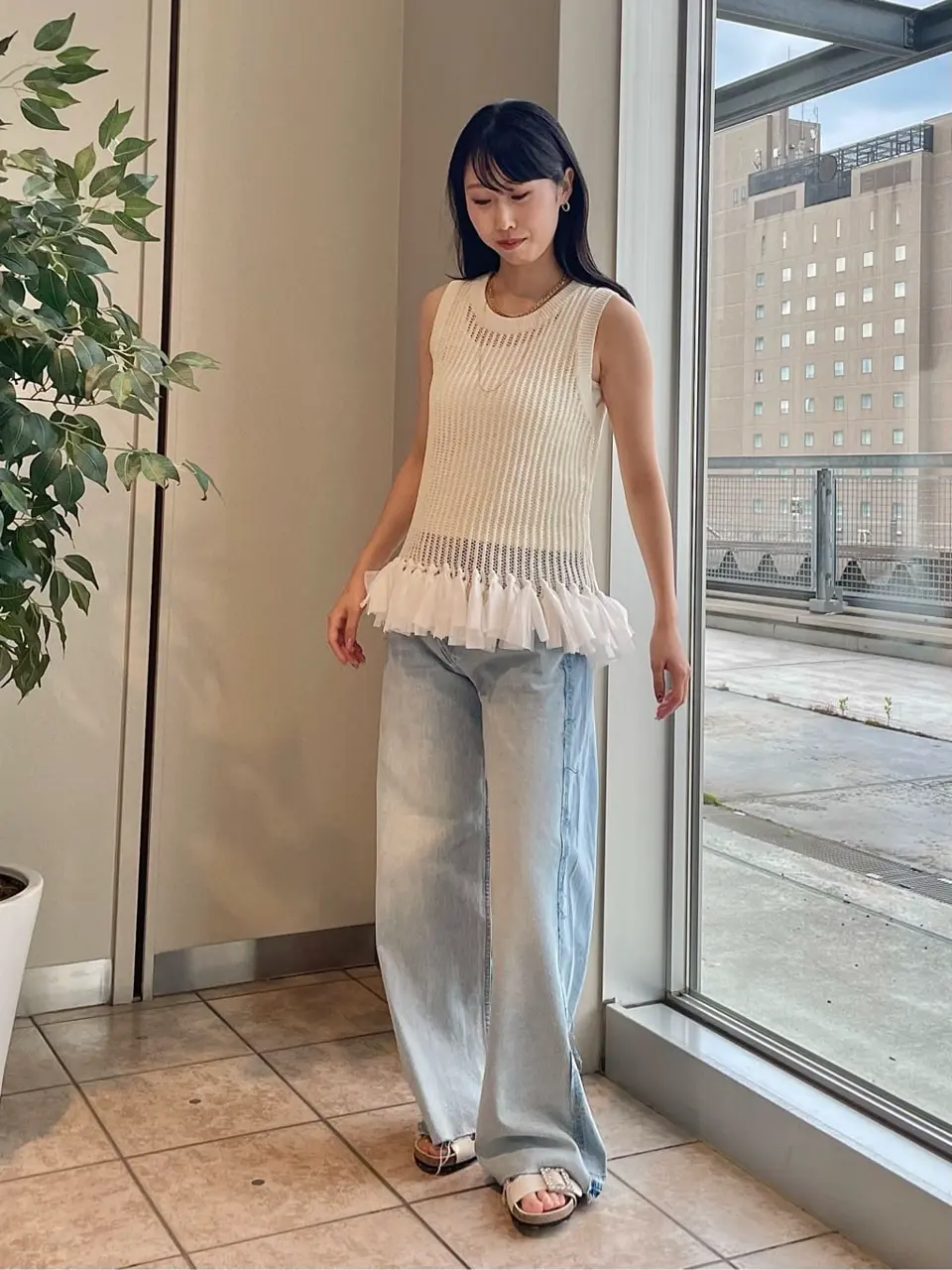 GRACE CONTINENTAL 端場　わかな コーディネート画像