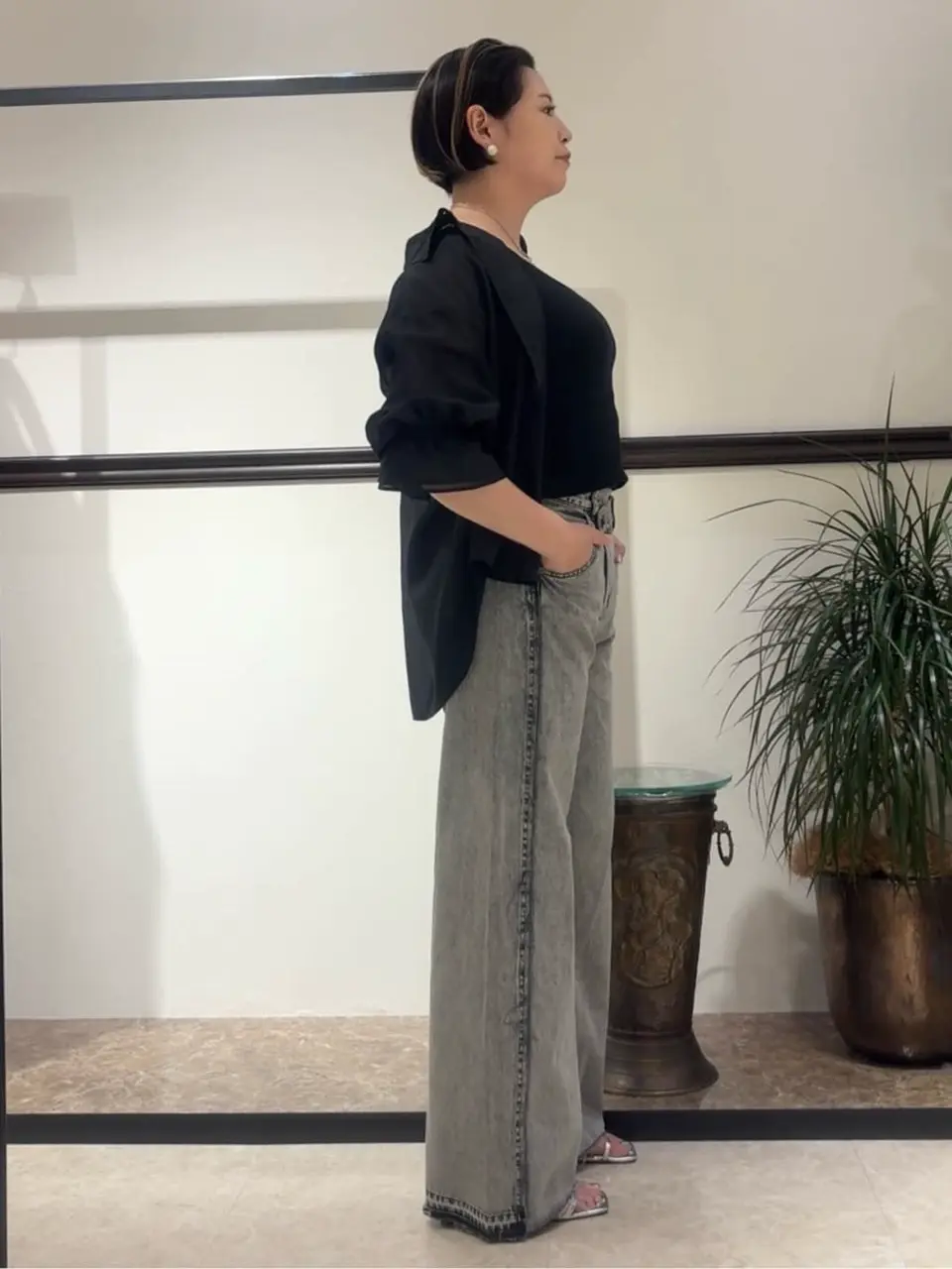 GRACE CONTINENTAL N.YURI コーディネート画像