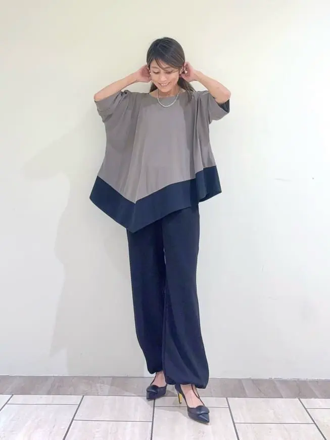 GRACE CONTINENTAL yukimi yonee コーディネート画像