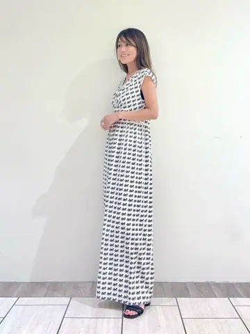 GRACE CONTINENTAL yukimi yonee コーディネート画像