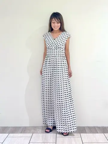 GRACE CONTINENTAL yukimi yonee コーディネート画像