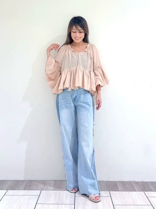 GRACE CONTINENTAL yukimi yonee コーディネート画像