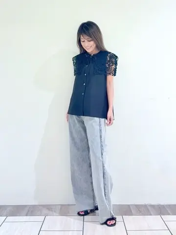 GRACE CONTINENTAL yukimi yonee コーディネート画像