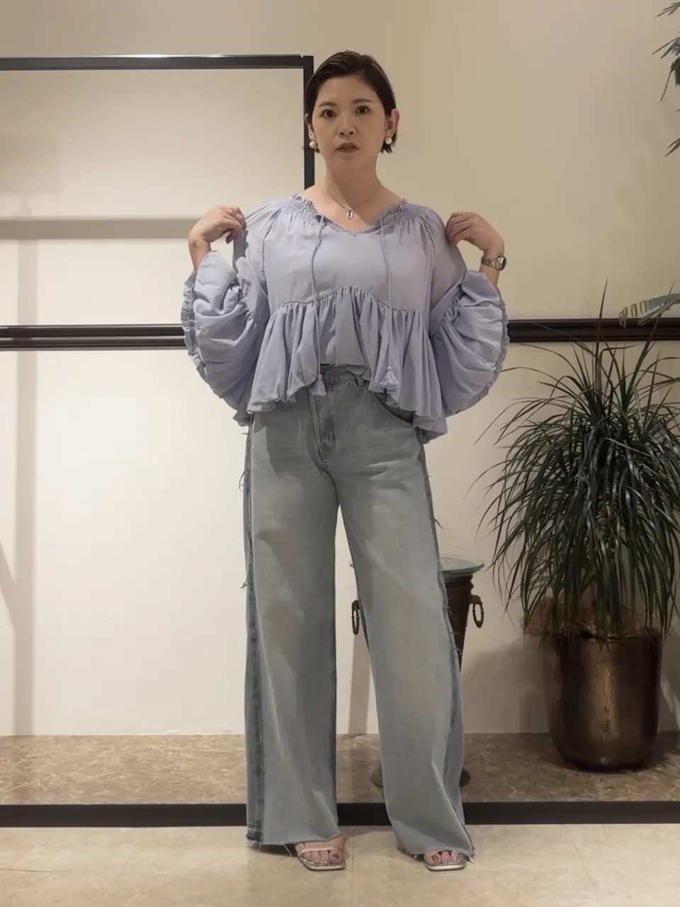 GRACE CONTINENTAL N.YURI コーディネート画像